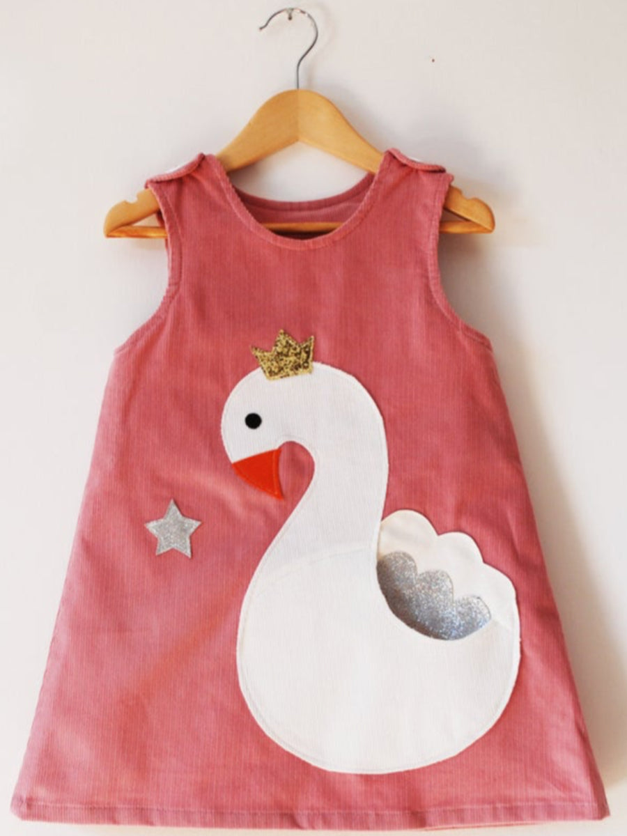 Swan Princess Dress for Girls