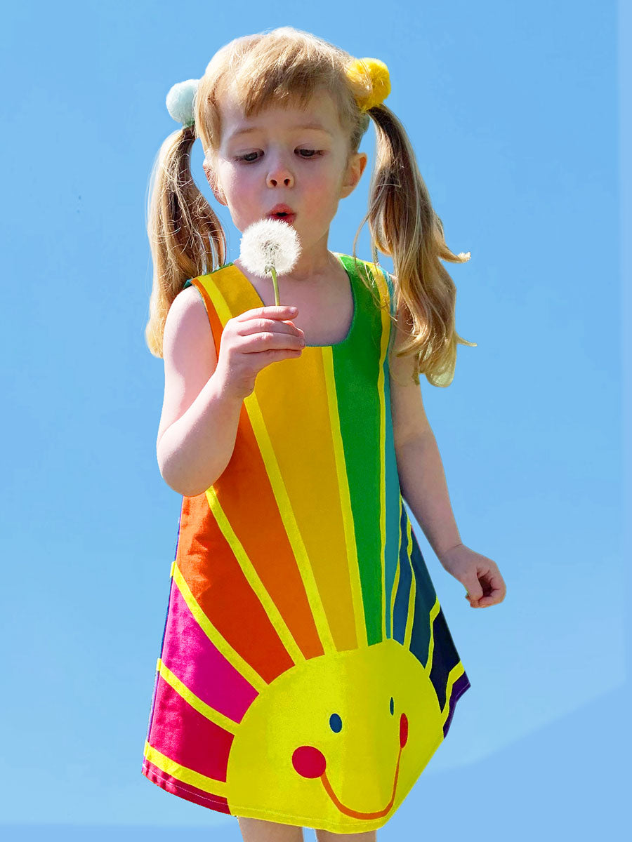 Rainbow Of Hope Sunrise Print Dress