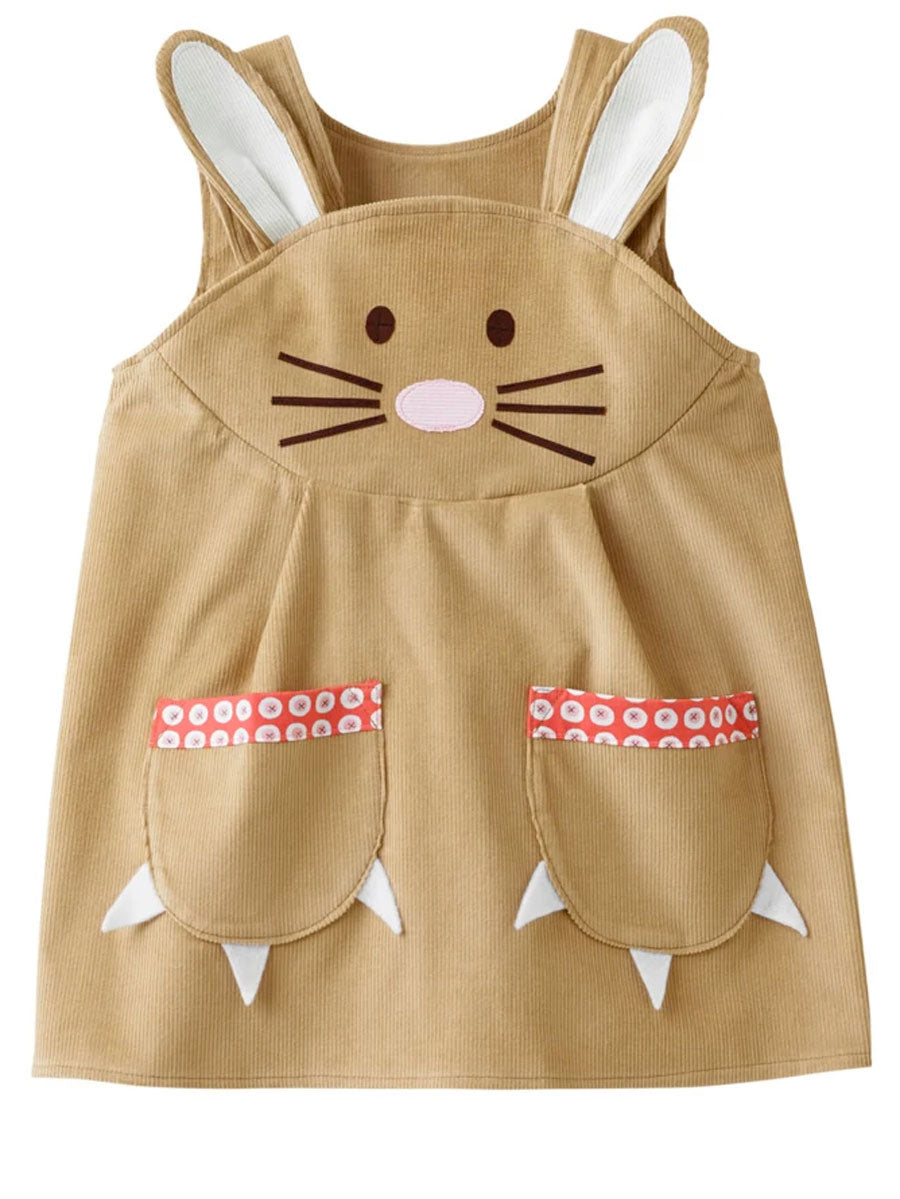 Caramel Bunny Rabbit Dress for Girls