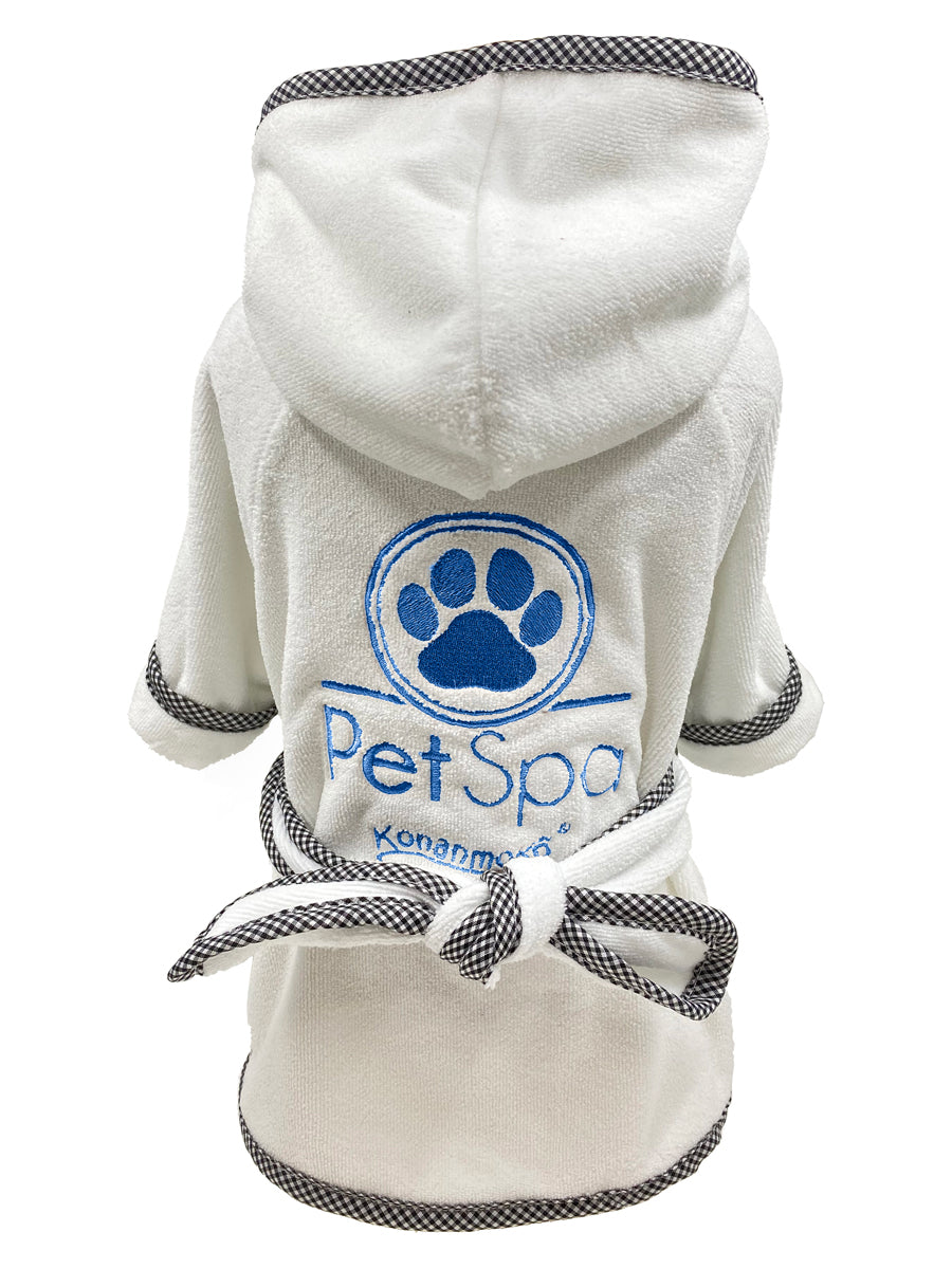 Spa Robe For Pets, Blue Alt 1