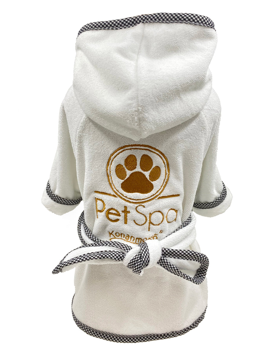 Spa Robe For Pets, Gold Alt 1