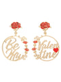 Be My Valentine Earrings, Jewelry for Girls