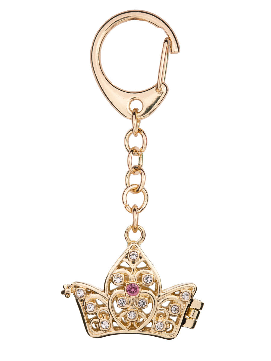 Gold Crown Keychain