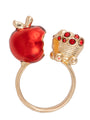 Apple Ring Jewelry for Girls
