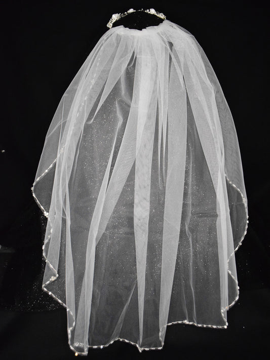 Blossom Headpiece & Veil Alt 1