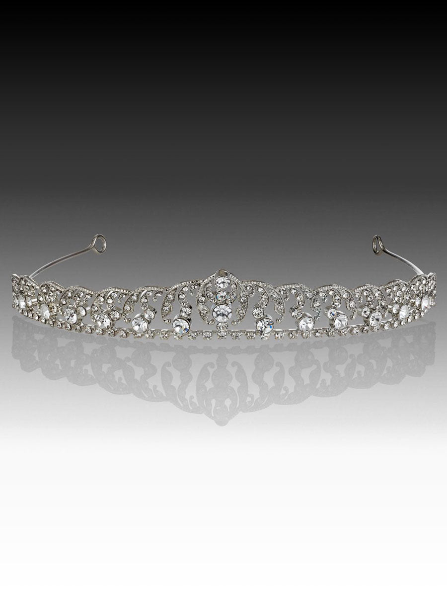 Swarovski® Crystals Tiara & Veil