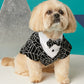 Halloween Glowing Spiderweb Tailcoat For Pets