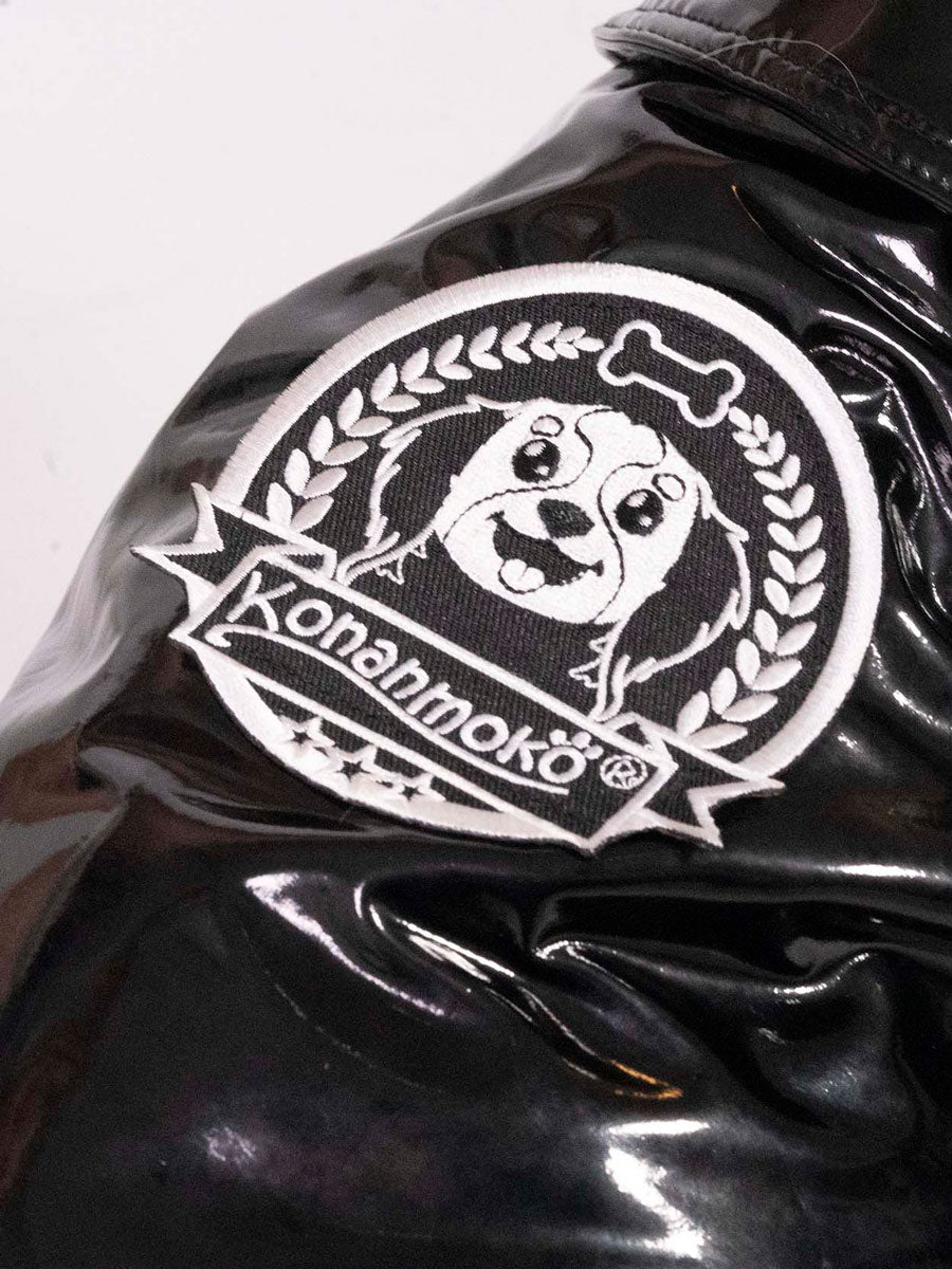 Black Biker Jacket For Dogs