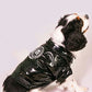 Black Biker Jacket For Dogs