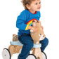 Wooden Ride On Deer Toy for Toddlers Alt 1
