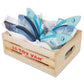 Wooden Fish Crate Toy Set