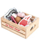 Market Meat Crate Wooden Toy Set
