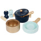 Wooden Pots & Pans Toy Cookery Set