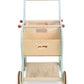 Wooden Shopping Trolley Toy Set