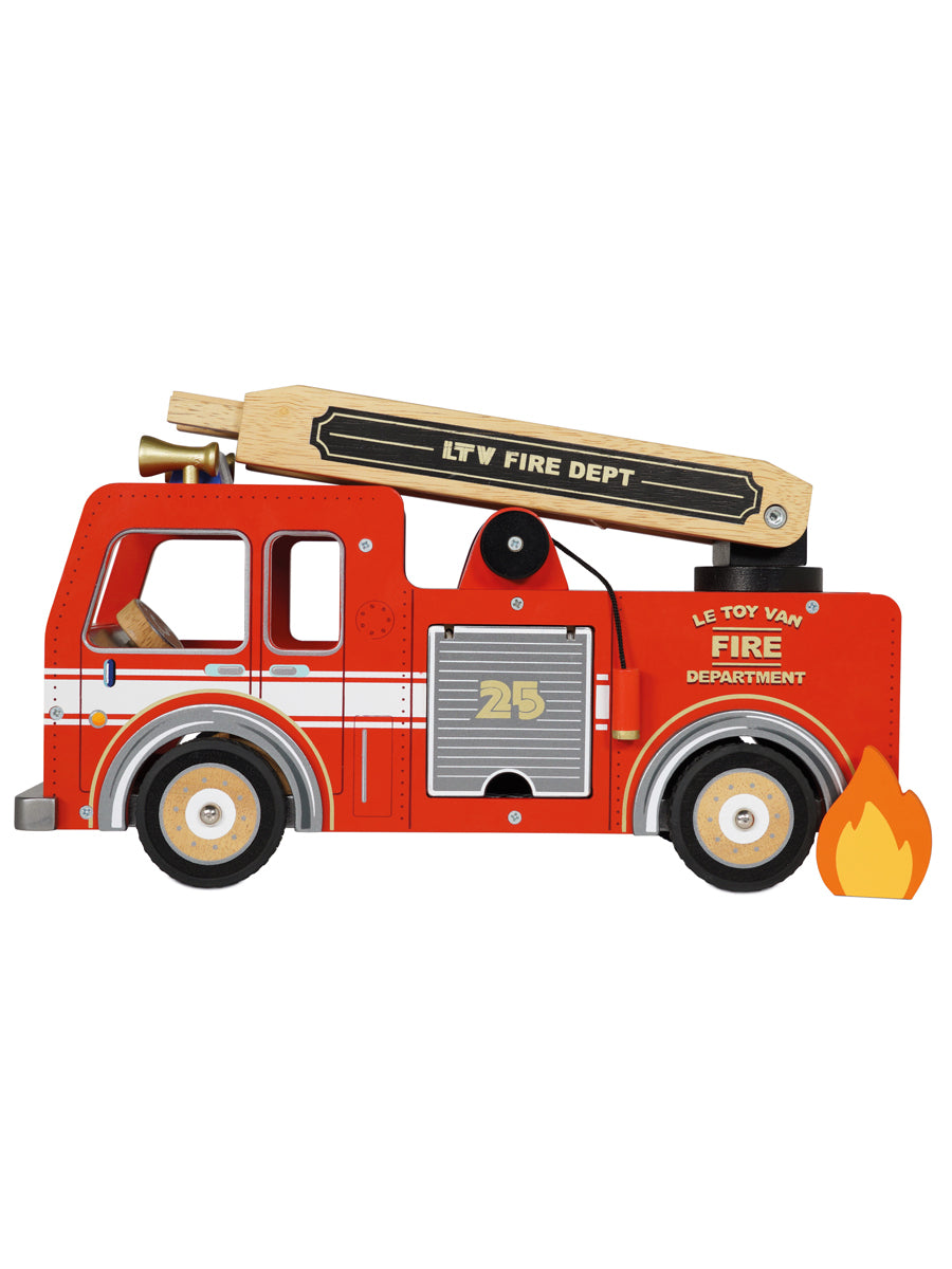 Wooden Fire Engine Set Alt 2
