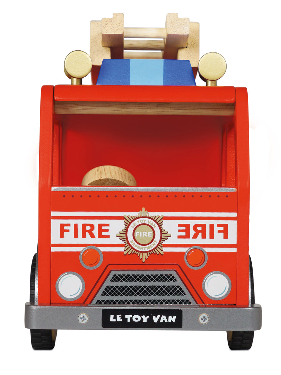 Wooden Fire Engine Set Alt 4