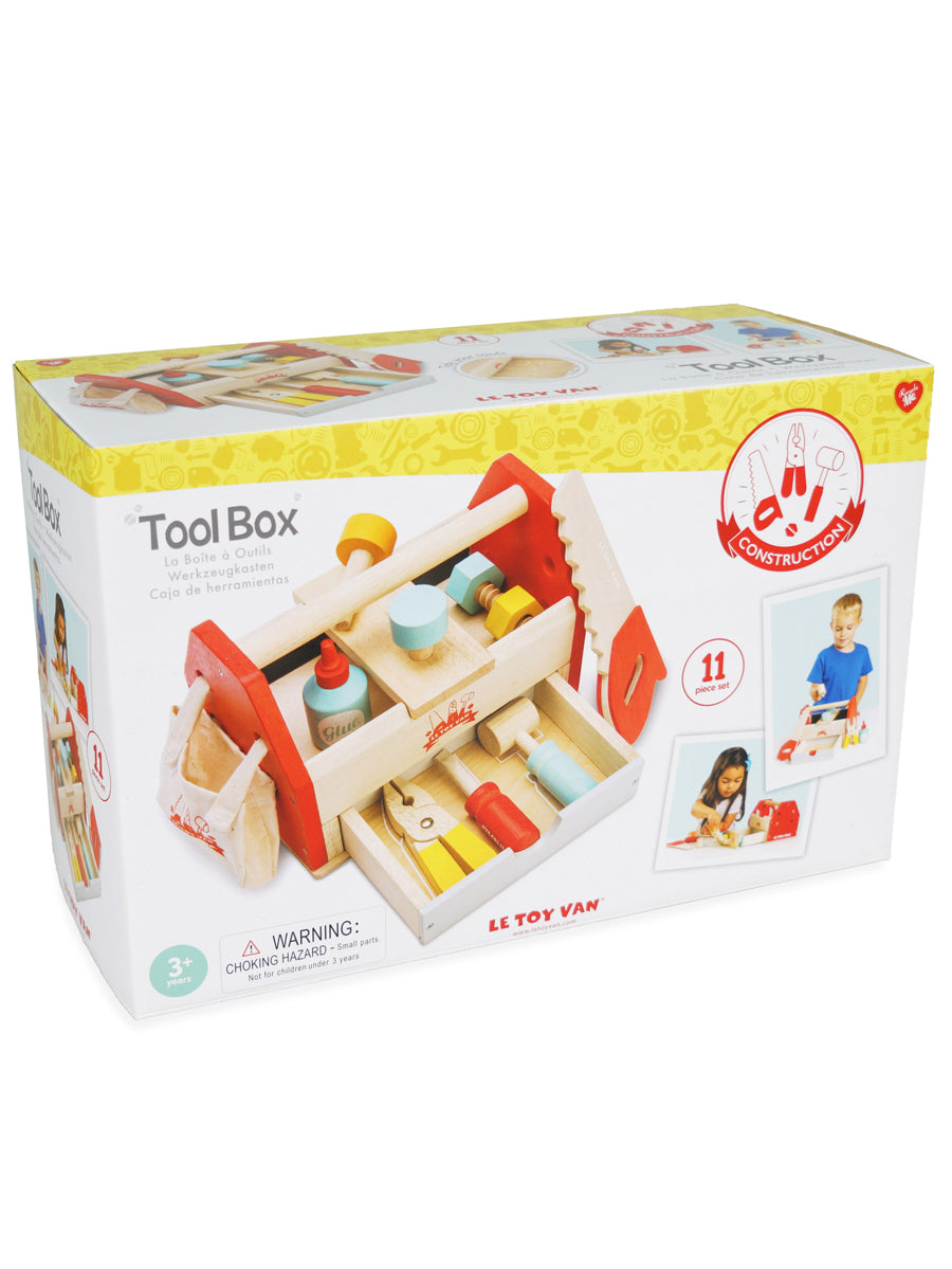 Wooden Tool Box Toy Set