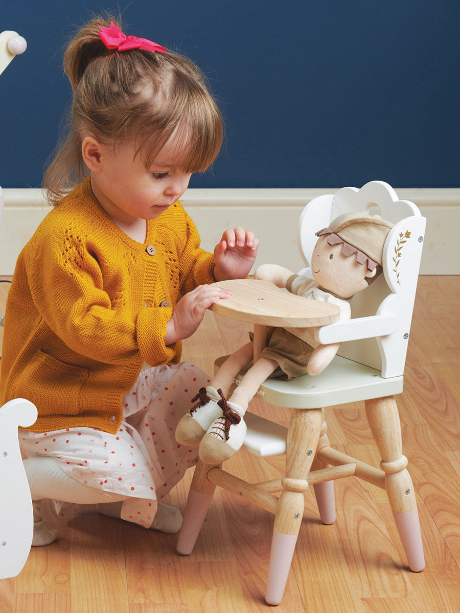 Doll Wooden High Chair