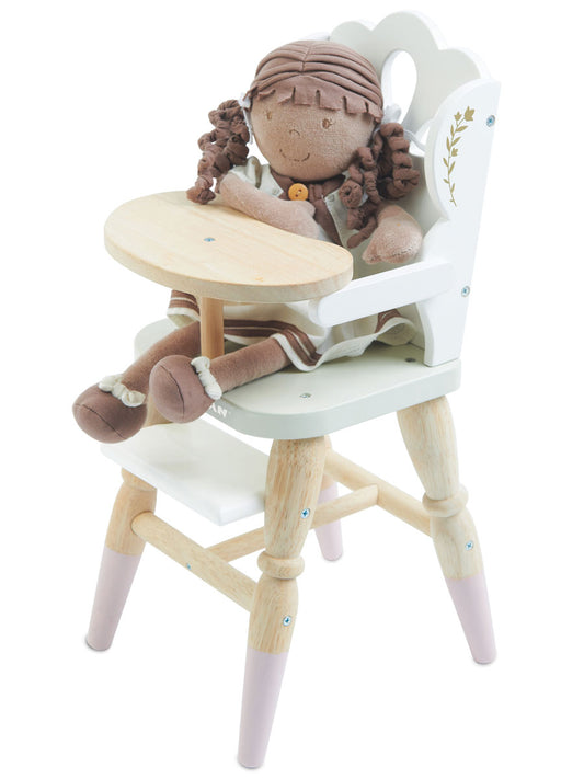 Doll Wooden High Chair
