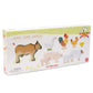 Wooden Sunny Farm Animal Toy Set