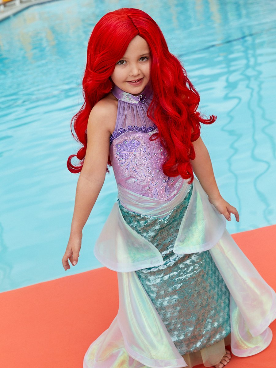 Ariel The Little Mermaid Disney Princess Ultimate Wig for Girls