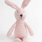 Pink Knit Bunny, 10.5 Inches