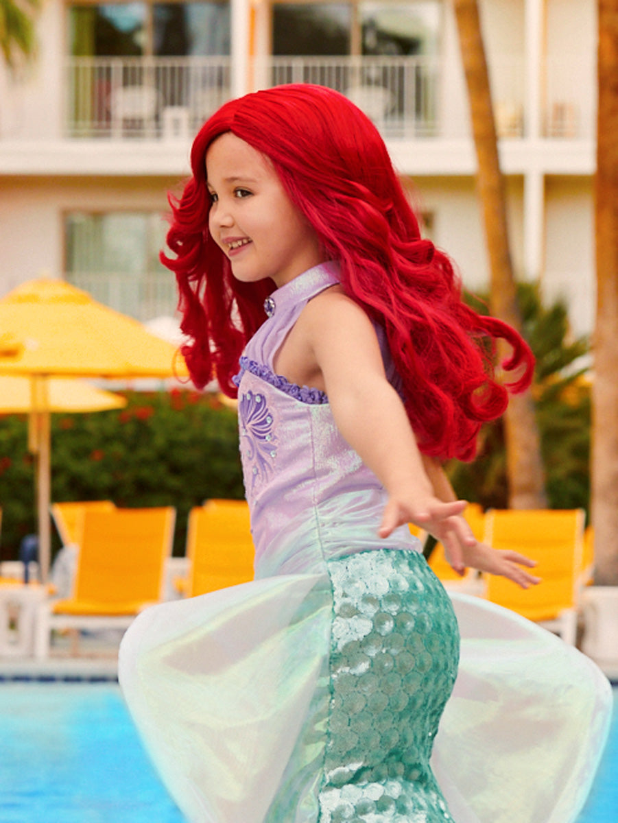 Ariel The Little Mermaid Disney Princess Ultimate Wig for Girls