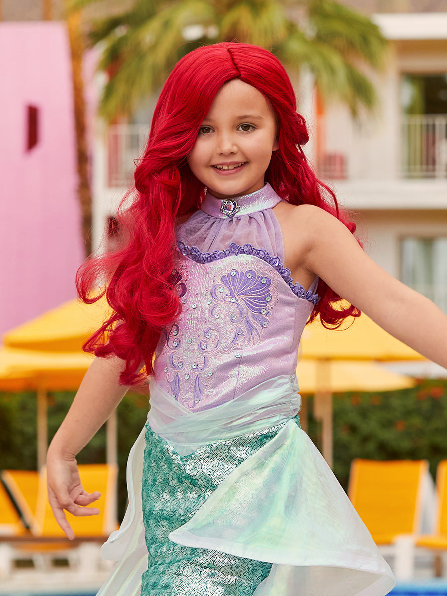 Ariel The Little Mermaid Disney Princess Ultimate Wig for Girls