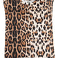 Leopard Shoulder Pad Tee for Girls