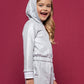 Star Romper Heather Gray Alt 1