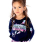 Blue Amazing Long Sleeve Top for Girls