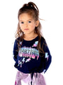 Blue Amazing Long Sleeve Top for Girls