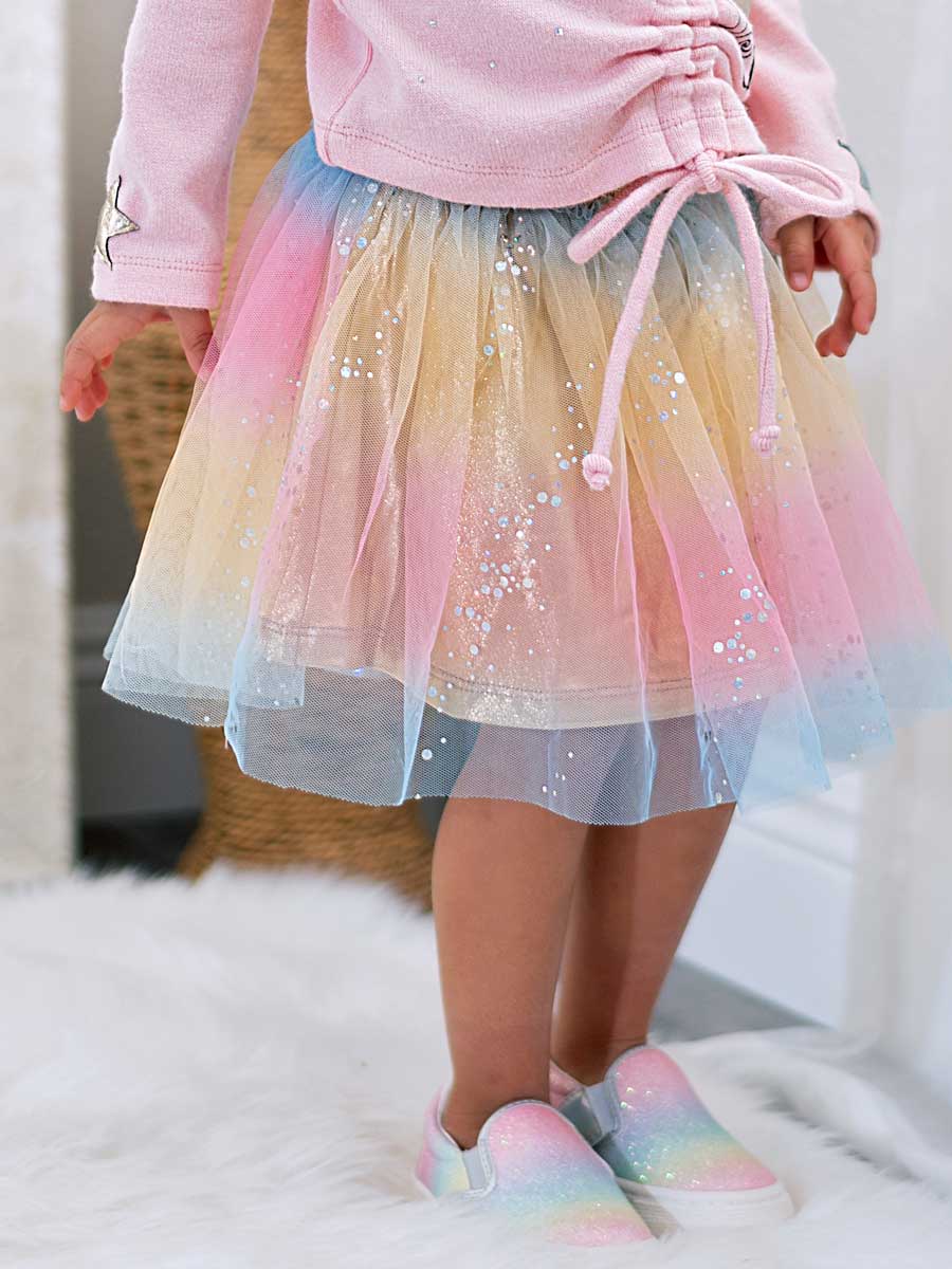Sherbet Rainbow Tutu Skirt for Girls