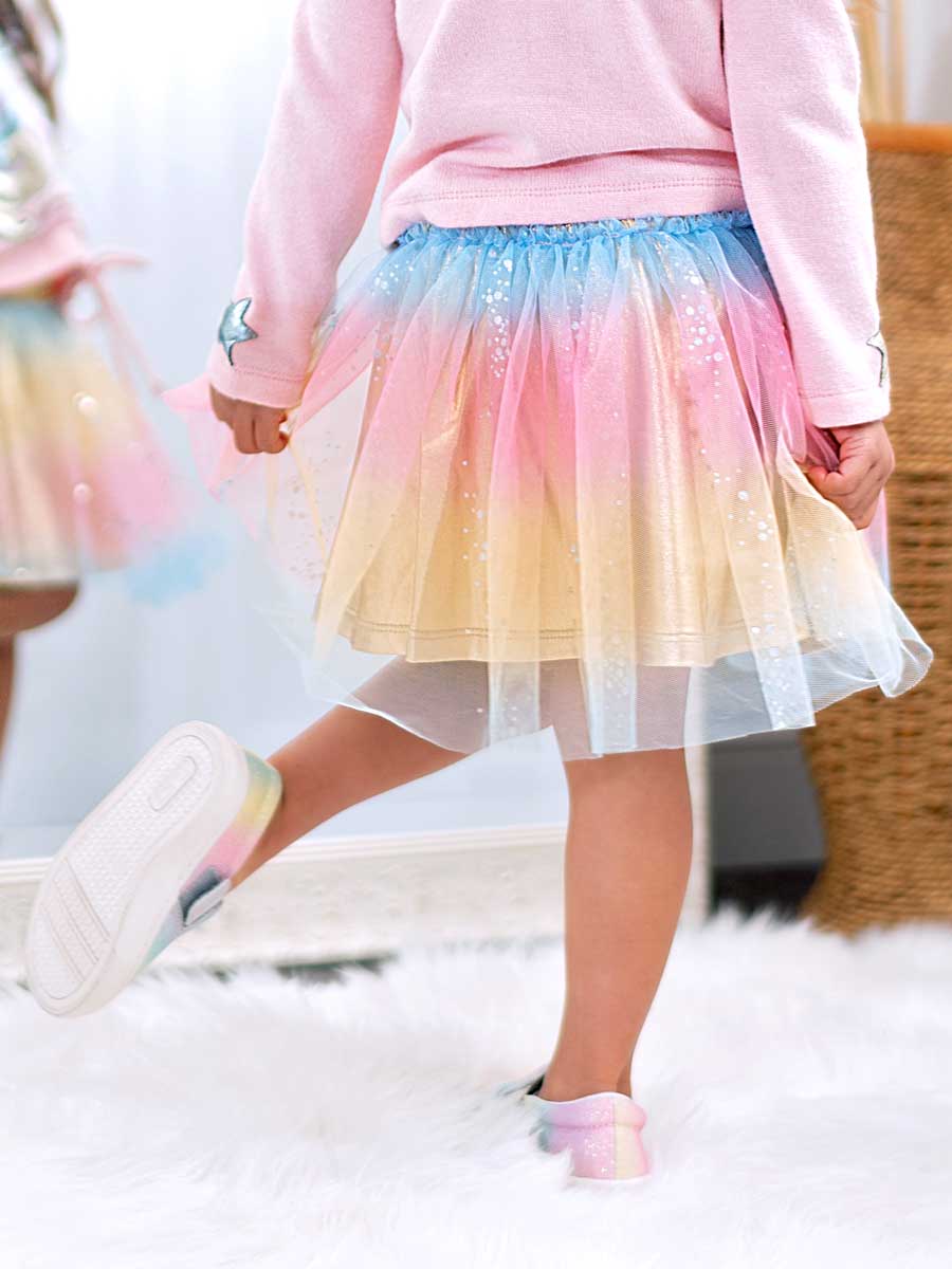 Sherbet Rainbow Tutu Skirt for Girls