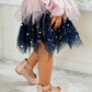 Two Tone Star Tulle Skirt for Girls