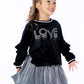 Silver Pleated Skirt for Girls