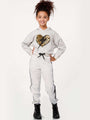 Girls Rock And Roll Print Star Joggers