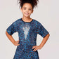 Leopard Print Sequin Dress for Girls