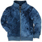 Boys Paulie Navy Tie-Dye Track Jacket