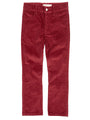Boys Skinny Twill Pants - Tibetan Red