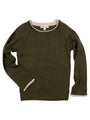 Boys Jackson Moss Roll Neck Sweater