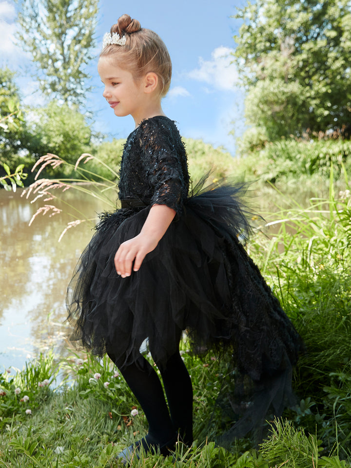Black Swan Costume for Girls