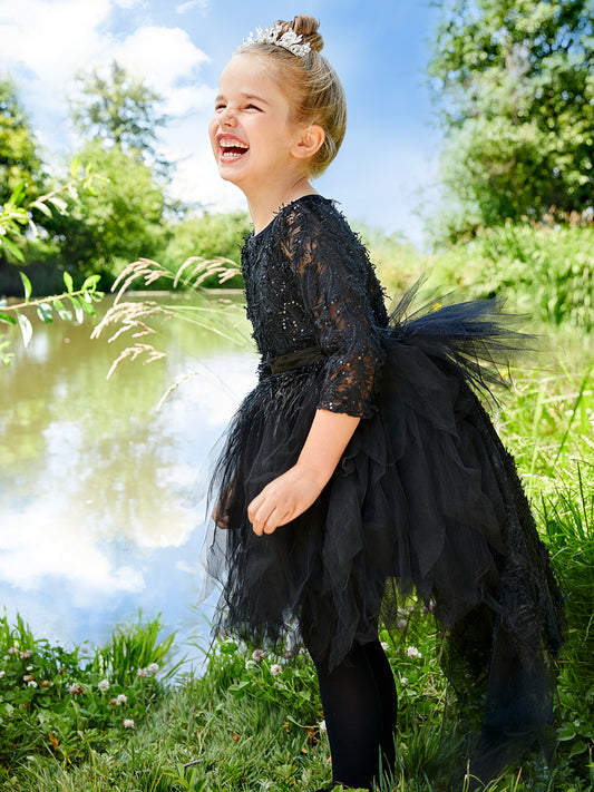 Black Swan Costume for Girls