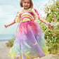 Rainbow Weather Girl Costume