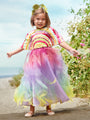 Rainbow Weather Girl Costume