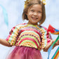 Rainbow Weather Girl Costume
