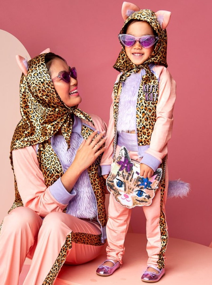 Sequin Kitty Cat Purse For Girls