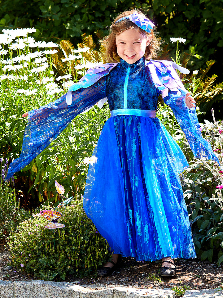 Regal Peacock Costume for Girls