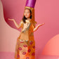 Lipstick Costume and Lips Purse for Kids
