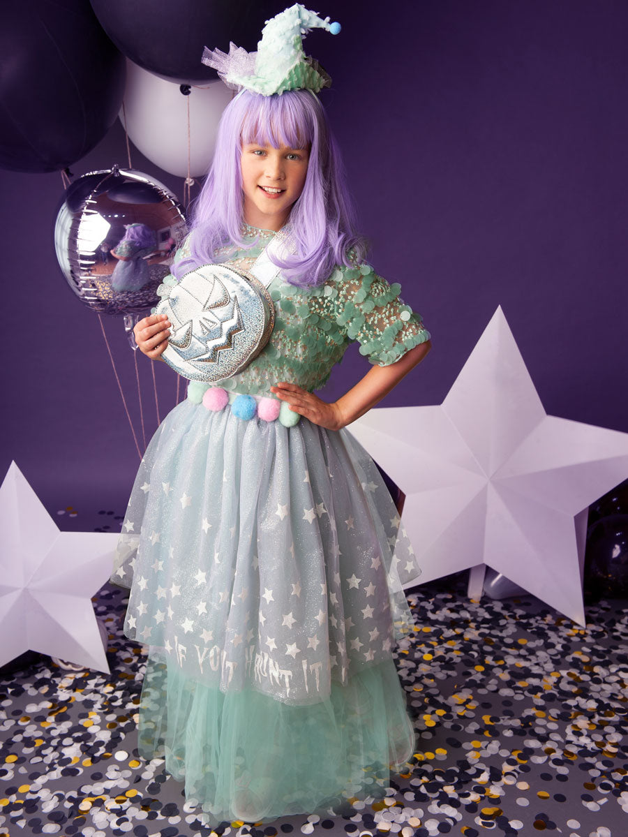 Dazzling Witch Costume for Girls